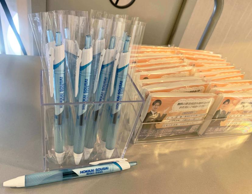 ボールペンを一新しました!